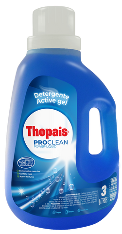 Detergente Active Gel 3 Lts.